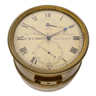 English chronometer with eight day power reserve Circa 1795