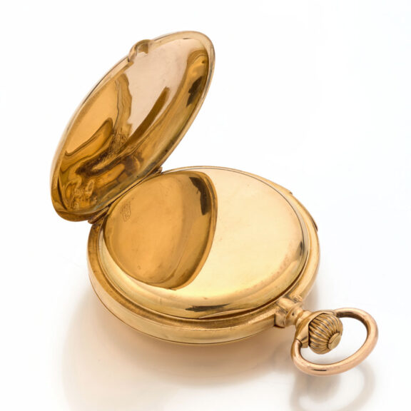 Fine Swiss gold minute repeating LeCoultre watch Circa 1899 Fine Swiss gold minute repeating LeCoultre watch Circa 1899