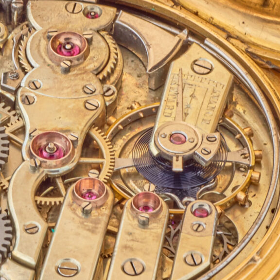 Fine Swiss gold minute repeating LeCoultre watch Circa 1899 Fine Swiss gold minute repeating LeCoultre watch Circa 1899