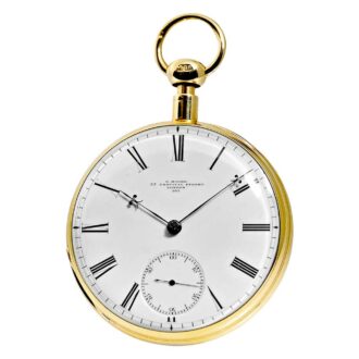 English repeating pocket chronometer watch Circa 1840.