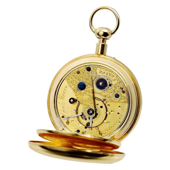 English repeating pocket chronometer watch Circa 1840. English repeating pocket chronometer watch Circa 1840.