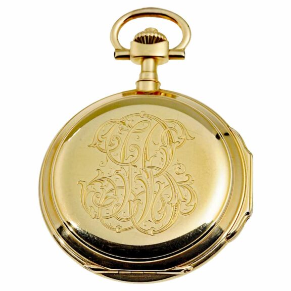 German 18k rose gold Glashütte pocket watch Circa 1900 German 18k rose gold Glashütte pocket watch Circa 1900