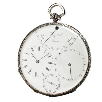 Swiss watch with Reaumur temperature indication Circa 1855