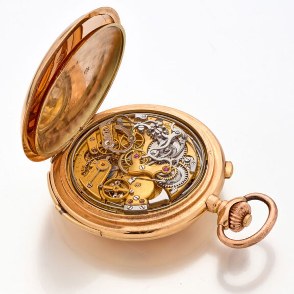 Swiss exceptionally pocket watch with 7 complications Circa 1900 Swiss exceptionally pocket watch with 7 complications Circa 1900