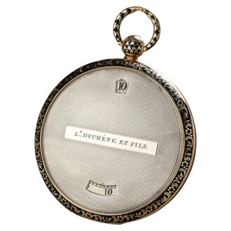 French, Swiss watch with digital hours and minutes Circa 1820