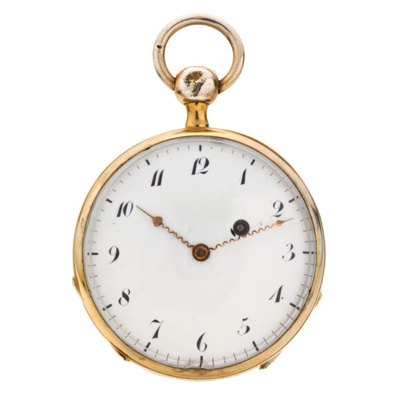 Rare Swiss silver carillon quarter repeating watch Circa 1800