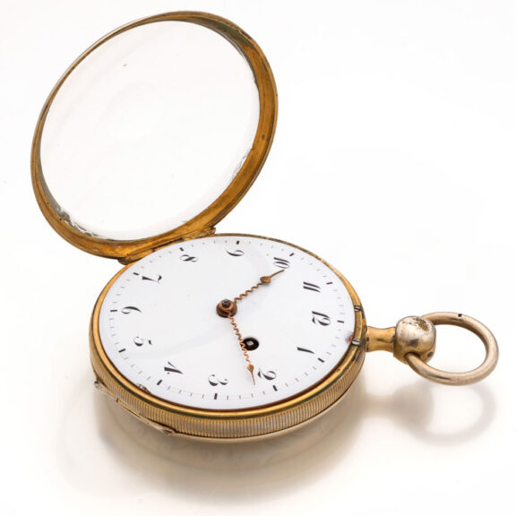 Rare Swiss silver carillon quarter repeating watch Circa 1800 Rare Swiss silver carillon quarter repeating watch Circa 1800