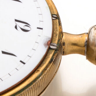 Rare Swiss silver carillon quarter repeating watch Circa 1800