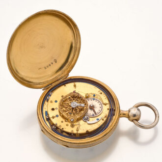 Rare Swiss silver carillon quarter repeating watch Circa 1800