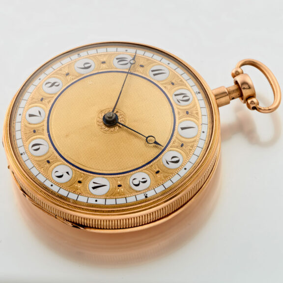A gold Swiss quarter repeating musical watch Circa 1810 A gold Swiss quarter repeating musical watch Circa 1810