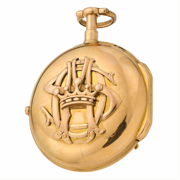 French 20 carat gold repeating cylinder watch Circa 1770 French 20 carat gold repeating cylinder watch Circa 1770