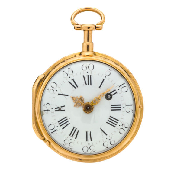 French 20 carat gold repeating cylinder watch Circa 1770 French 20 carat gold repeating cylinder watch Circa 1770