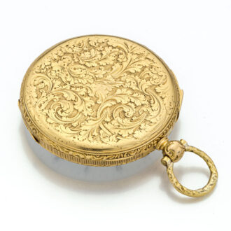French gold quarter repeating lady's pocket watch Circa 1830