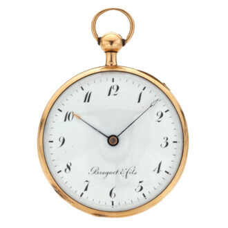 French 18K gold quarter repeating pocket watch Circa 1820