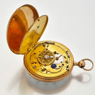 French 18K gold quarter repeating pocket watch Circa 1820