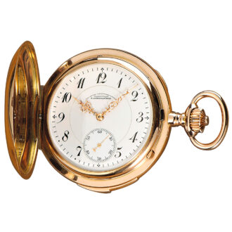 German 14k gold hunting cased pocket watch Circa 1910