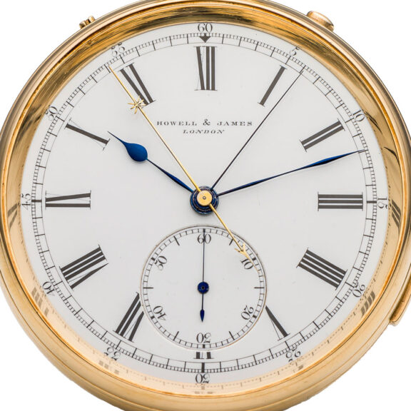 English split seconds minute repeating watch Circa 1884 English split seconds minute repeating watch Circa 1884