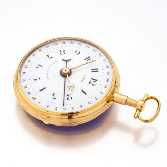 French extremely rare quarter repeating calendar watch Circa 1790