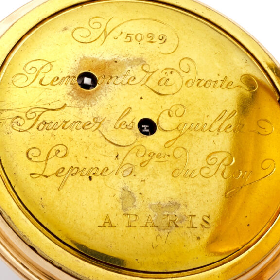 French extremely rare quarter repeating calendar watch Circa 1790 French extremely rare quarter repeating calendar watch Circa 1790
