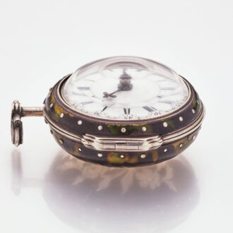 English silver pair cased verge with beautiful case Circa 1788