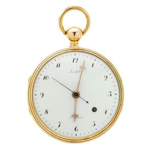 French gold quarter repeater with Pouzait escapement Circa 1810