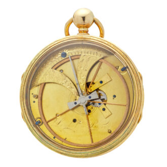 French gold quarter repeater with Pouzait escapement Circa 1810 French gold quarter repeater with Pouzait escapement Circa 1810