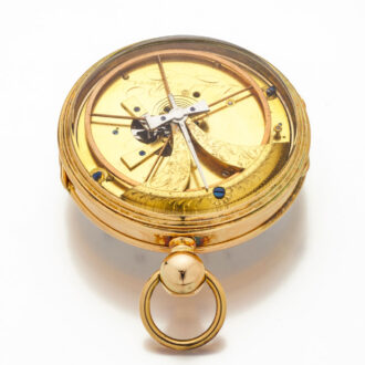 French gold quarter repeater with Pouzait escapement Circa 1810 French gold quarter repeater with Pouzait escapement Circa 1810