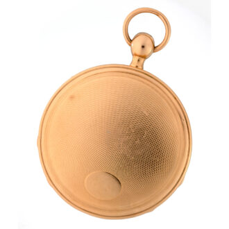 Breguet quarter repeating French verge in a gold case Circa 1820