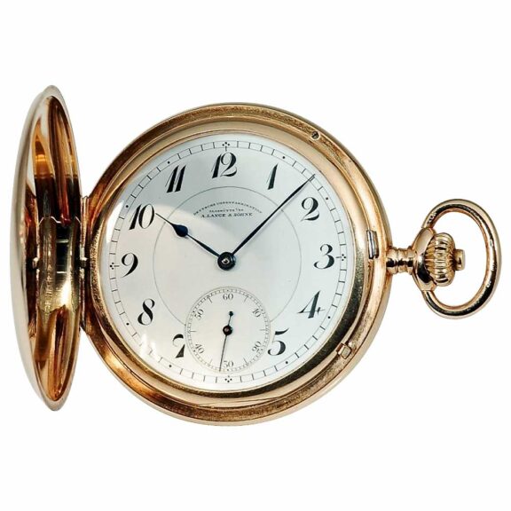 German 14k gold Glashütte pocket watch Circa 1925