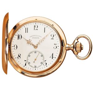 Fine German 14k gold hunting cased lever watch Circa 1905
