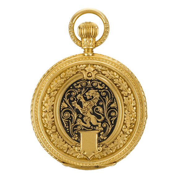 German decoratively engraved lady's keyless lever watch Circa 1890 German decoratively engraved lady's keyless lever watch Circa 1890