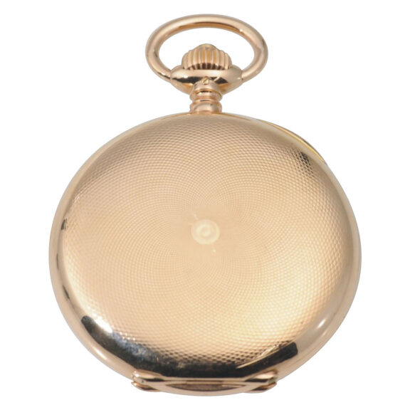Fine German 14k gold hunting cased lever watch Circa 1905 Fine German 14k gold hunting cased lever watch Circa 1905