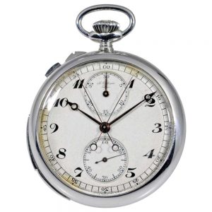 Swiss elegant heavy minute repeating pocket watch Circa 1910