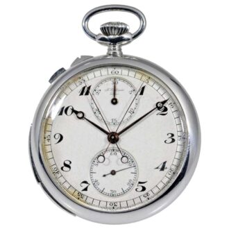 Swiss elegant heavy minute repeating pocket watch Circa 1910
