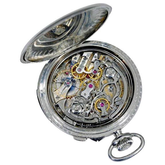 Swiss elegant heavy minute repeating pocket watch Circa 1910 Swiss elegant heavy minute repeating pocket watch Circa 1910