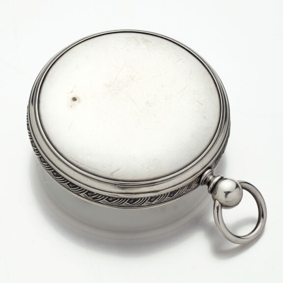 Rare French silver watch with dual time and calendar Circa 1810 Rare French silver watch with dual time and calendar Circa 1810
