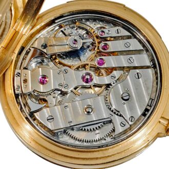 Distinguished Swiss repeating pocket watch Circa 1882