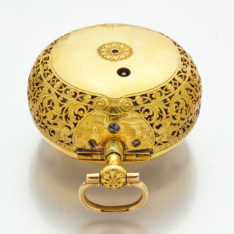 Excellent English half quarter repeating verge watch Circa 1740