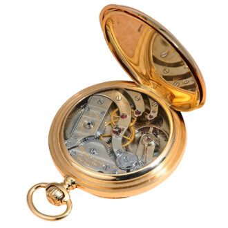 Swiss lever chronometer with auxiliary seconds Circa 1892