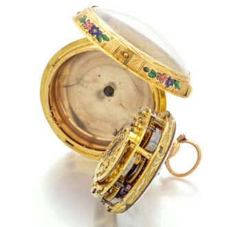 Fine French gold and enamel quarter repeating watch Circa 1740 Fine French gold and enamel quarter repeating watch Circa 1740Fine French gold and enamel quarter repeating watch Circa 1740Fine French gold and enamel quarter repeating watch Circa 1740Fine French gold and enamel quarter repeating watch Circa 1740