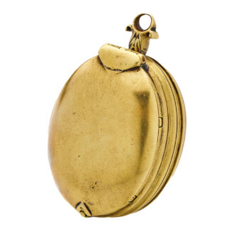 Unusual English brass verge watch in 1610-1620 style Circa 1720