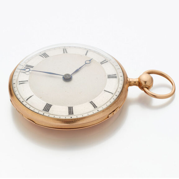 French 18 carat gold quarter repeating cylinder watch Circa 1820 French 18 carat gold quarter repeating cylinder watch Circa 1820