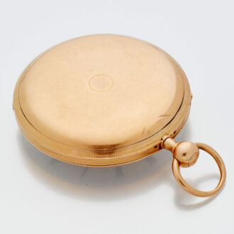 French 18 carat gold quarter repeating cylinder watch Circa 1820 French 18 carat gold quarter repeating cylinder watch Circa 1820