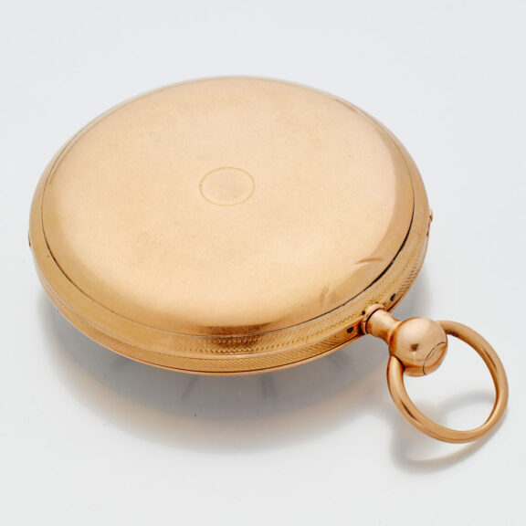 French 18 carat gold quarter repeating cylinder watch Circa 1820 French 18 carat gold quarter repeating cylinder watch Circa 1820