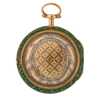 Exquisite gold pocket watch Marchand a Paris circa 1785 Exquisite gold pocket watch Marchand a Paris circa 1785