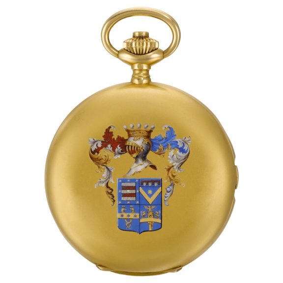 Swiss two train trip minute repeating carillon clock watch Circa 1910 Swiss two train trip minute repeating carillon clock watch Circa 1910