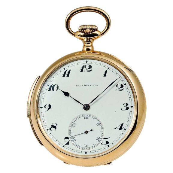 Italian gold repeating watch near mint condition Circa 1910