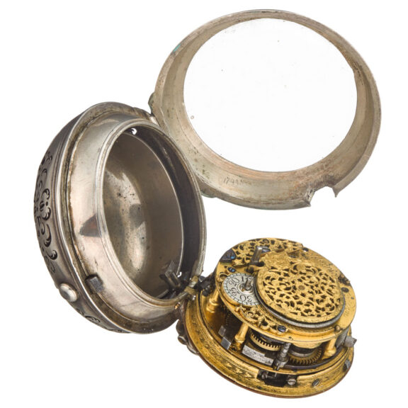 English Quarter repeater verge pocket watch circa 1710 English Quarter repeater verge pocket watch circa 1710