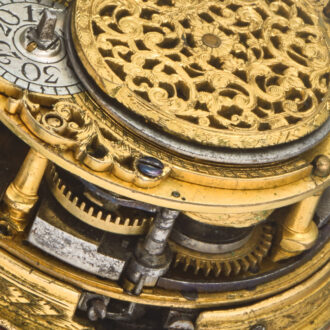 English Quarter repeater verge pocket watch circa 1710