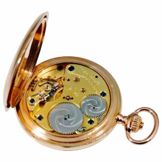 German 14k gold Glashütte pocket watch Circa 1925